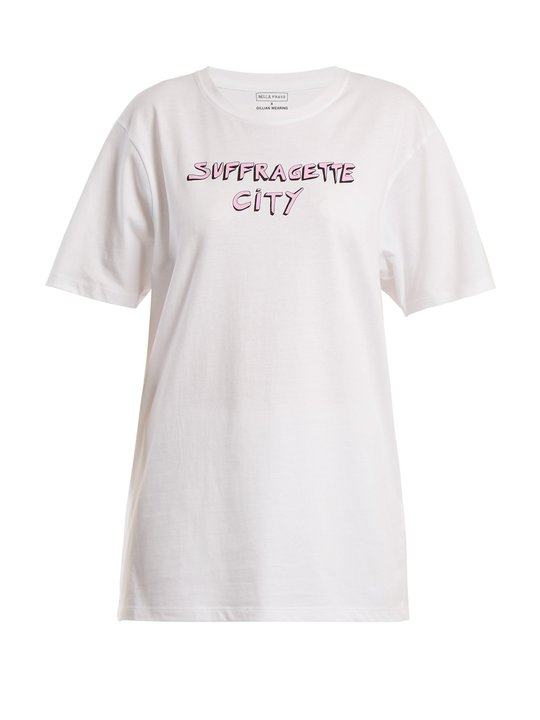 x Gillian Wearing Suffragette City T-shirt展示图