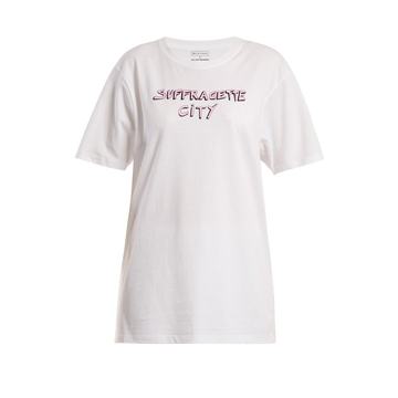 x Gillian Wearing Suffragette City T-shirt