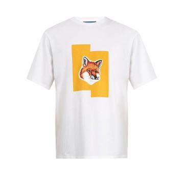 Fox-head crew-neck T-shirt