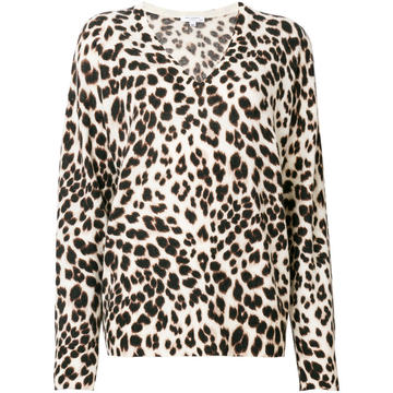 leopard print sweater