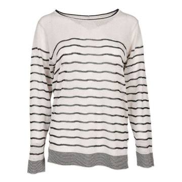 Chiara Bertani Striped Sweater
