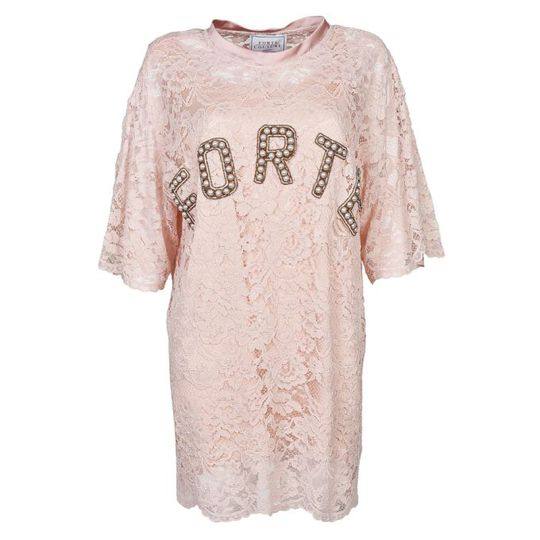 Forte Couture Lace T-shirt Dress展示图