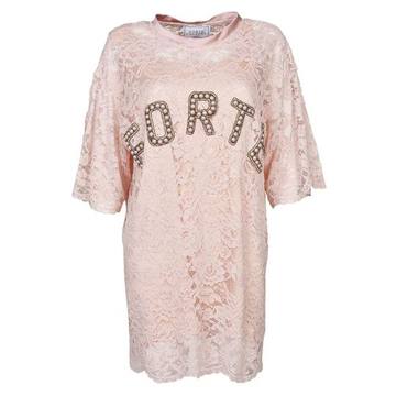 Forte Couture Lace T-shirt Dress