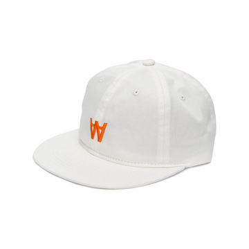 logo flat peak cap