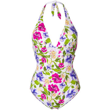 floral print swim suit