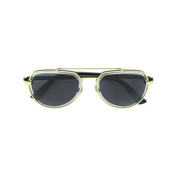 aviator frame sunglasses