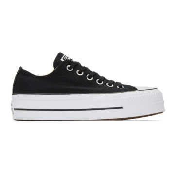Black & White Chuck Taylor All Star Lift Sneakers