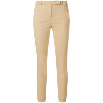 cropped tailored trousers