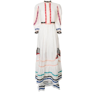 embroidered peasant dress