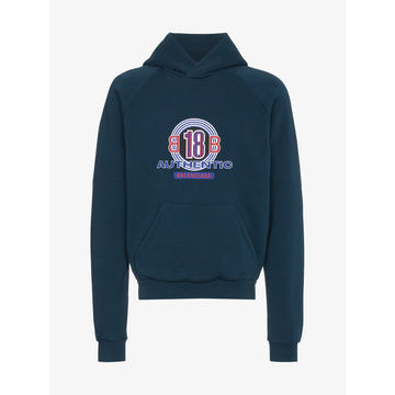 Graphic logo hoodie