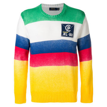 colour block jumper