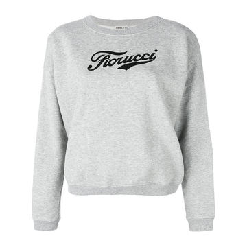 logo print sweatshirt