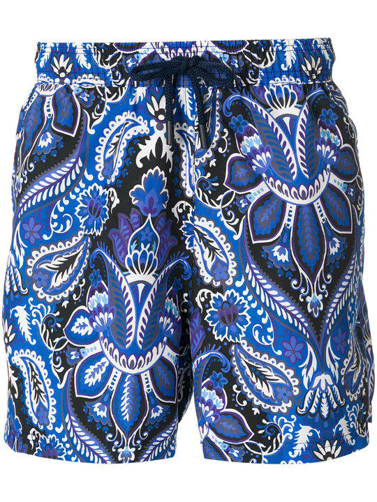 paisley print swimming trunks展示图