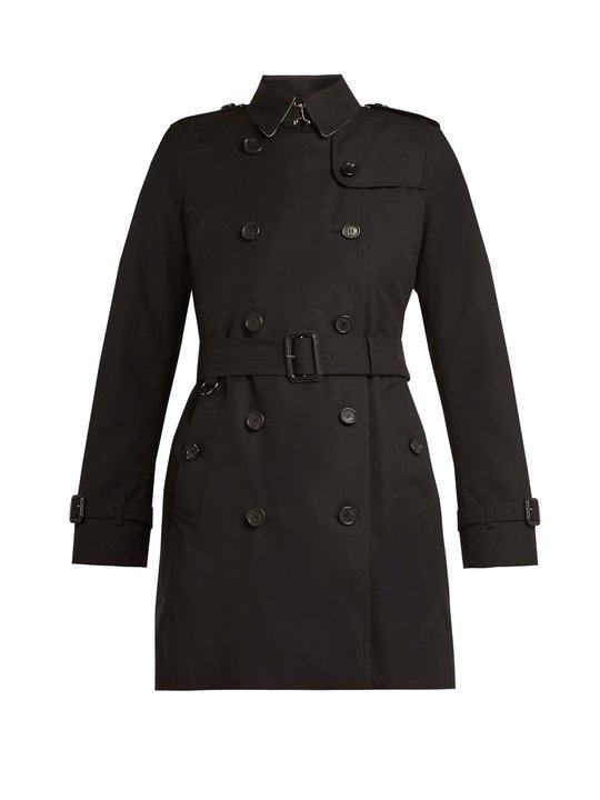 Kensington belted cotton trench coat展示图