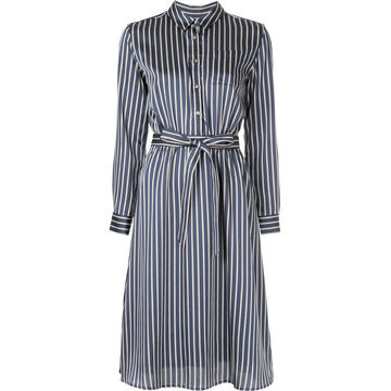 striped shirt dress