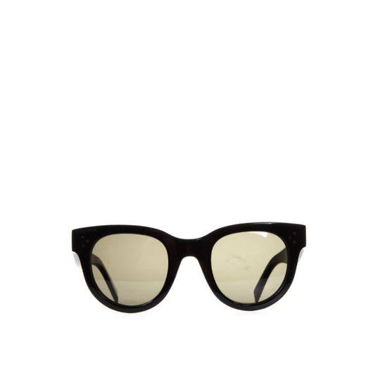 Celine Black Cat Eye Sunglasses In Acetate展示图