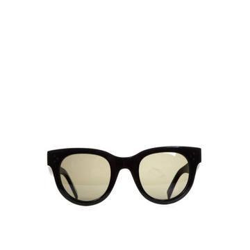 Celine Black Cat Eye Sunglasses In Acetate