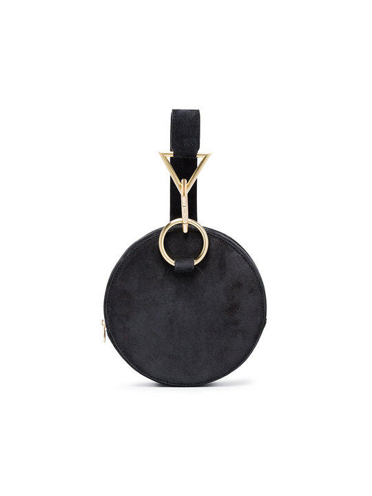 Black Azar suede bracelet bag展示图