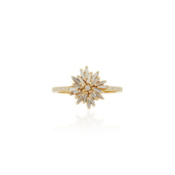 18K Gold Diamond Ring