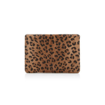 Pony Hair Square Compact Clutch