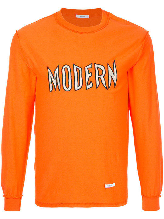 Modern longsleeved T-shirt展示图