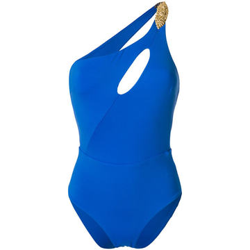 one shoulder swimsuit