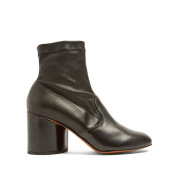 Koss leather ankle boots