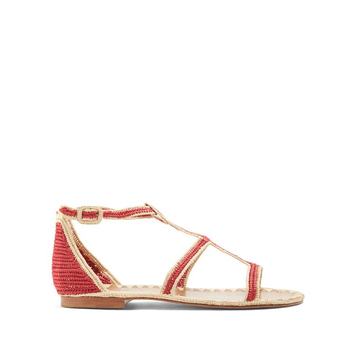 Tama raffia sandals