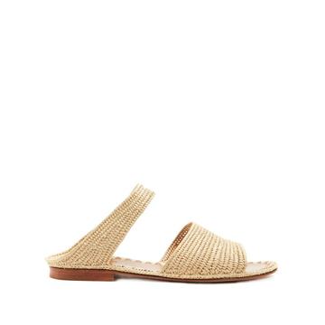 Ahmed raffia sandals