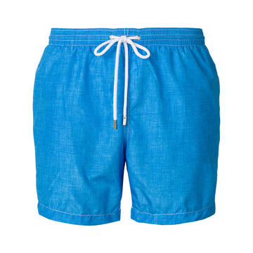 contrast stitch swim shorts