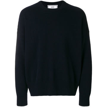 oversize fit crewneck sweater