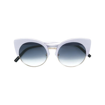 cat-eye tinted sunglasses