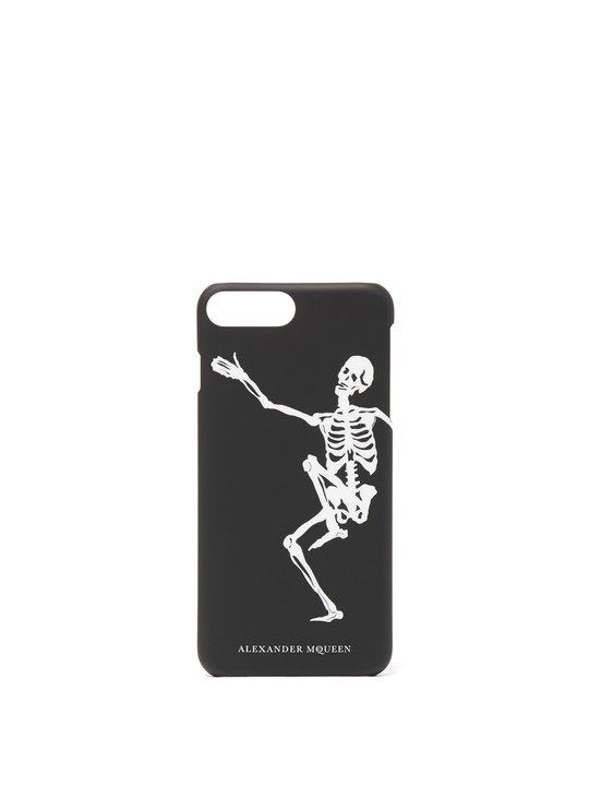 iPhone 8 Plus skeleton-print case展示图