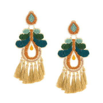 large tassel earrings