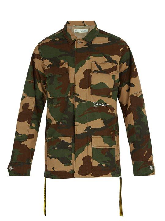 Camouflage field jacket展示图