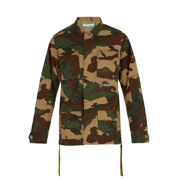 Camouflage field jacket