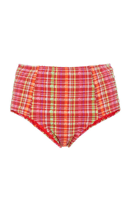 Plaid Bikini Briefs展示图