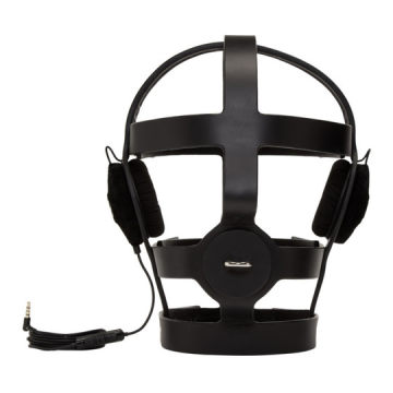 SSENSE Exclusive Black Arca Edition Tormenta Cage Headphone Head Piece