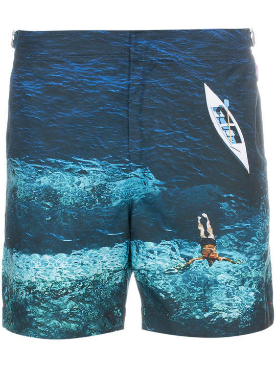 Deep Sea Mid-Length Swim Shorts展示图