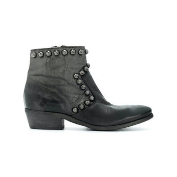 studded ankle boots