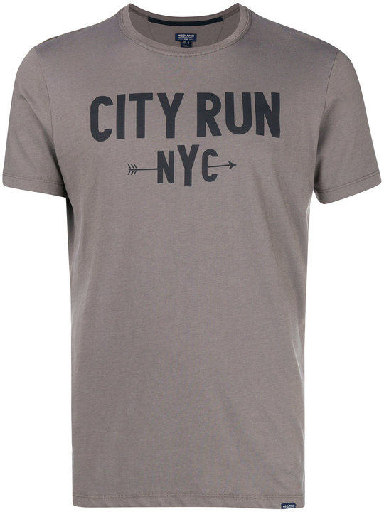 City Run print T-shirt展示图