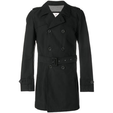 mid-length trench coat