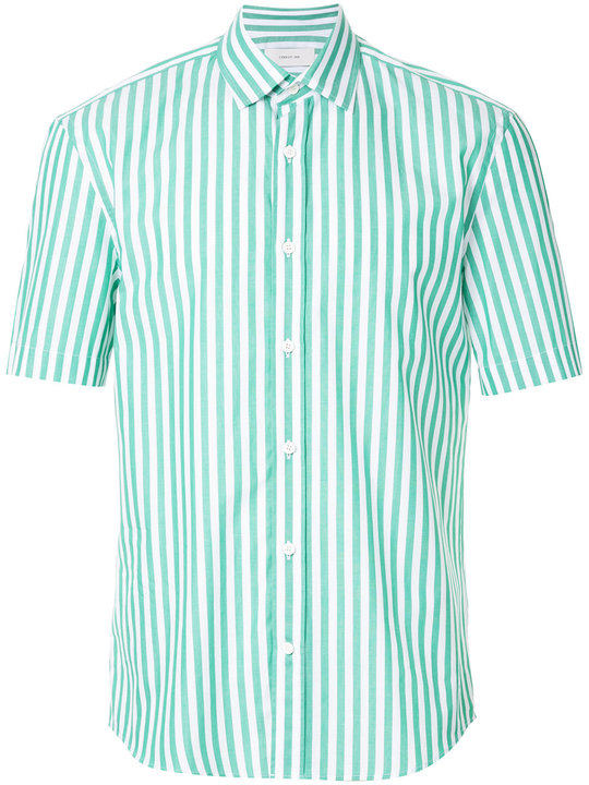 short sleeved stripe shirt展示图