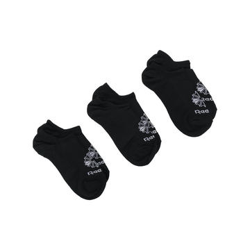 three pack logo invisible socks