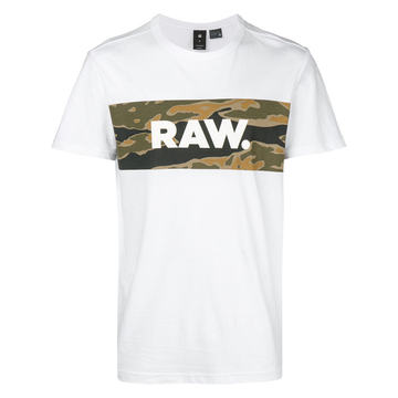 camouflage panel T-shirt