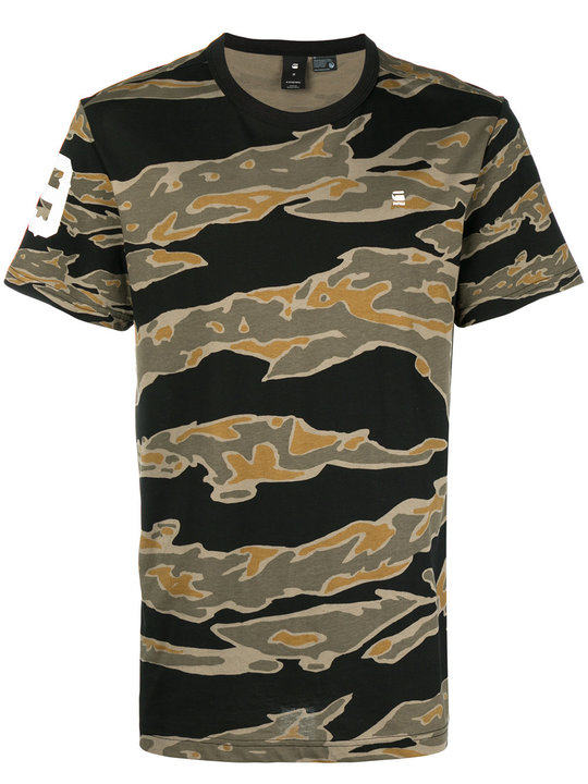 camouflage T-shirt展示图