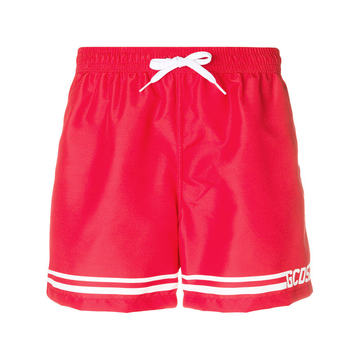 drawstring swim shorts