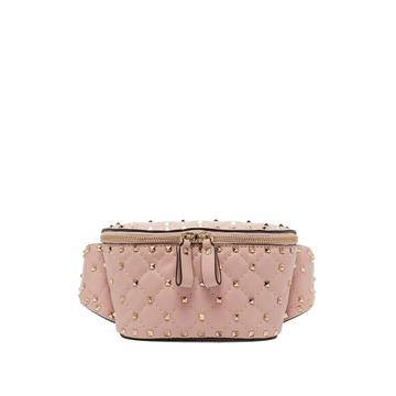 Rockstud Spike quilted-leather belt bag